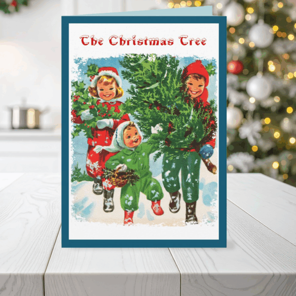 Getting The Christmas Tree Card