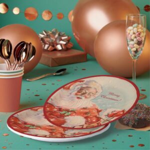 Santas Sleigh Ride Paper Plates