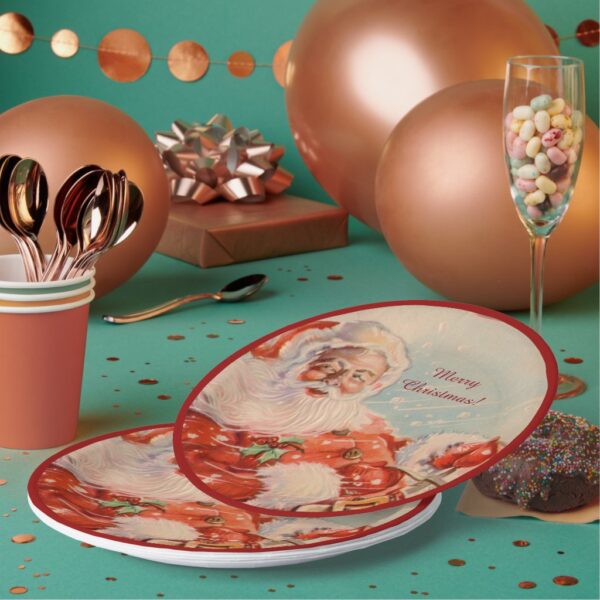 SantasSleighRide Santas Sleigh Ride Paper Plates