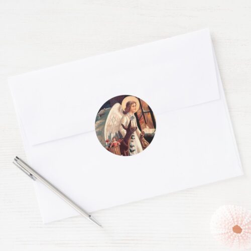 christmas_angel_with_deer_sticker-r84a5f2c0803b44cdaaa370f0fbb9a734_zg2qoy_1024.jpg Christmas Angel With Deer Stickers. Sheet of 20.