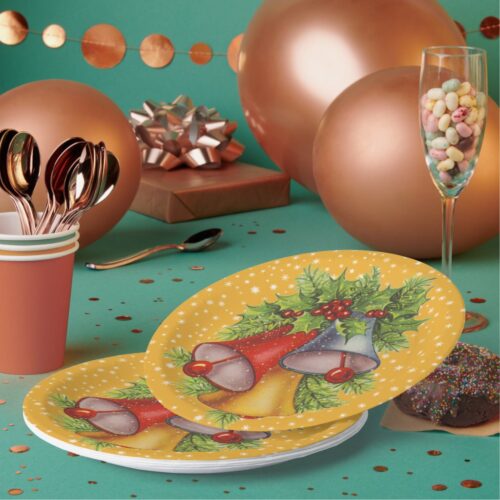 christmas_bells_paper_plates-r57cb83b4237c4d1e84328e3442a0ea27_cdjvl_1024.jpg Christmas Bells Paper Plates. Set of 8.