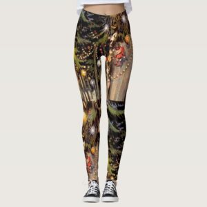Christmas Lane Leggings
