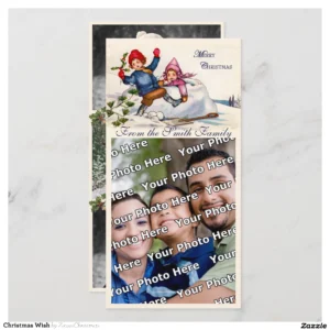 Christmas Wish Photocard