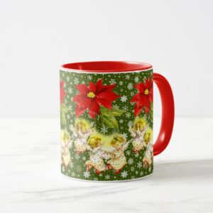 Dancing Baby Angels Christmas Mug