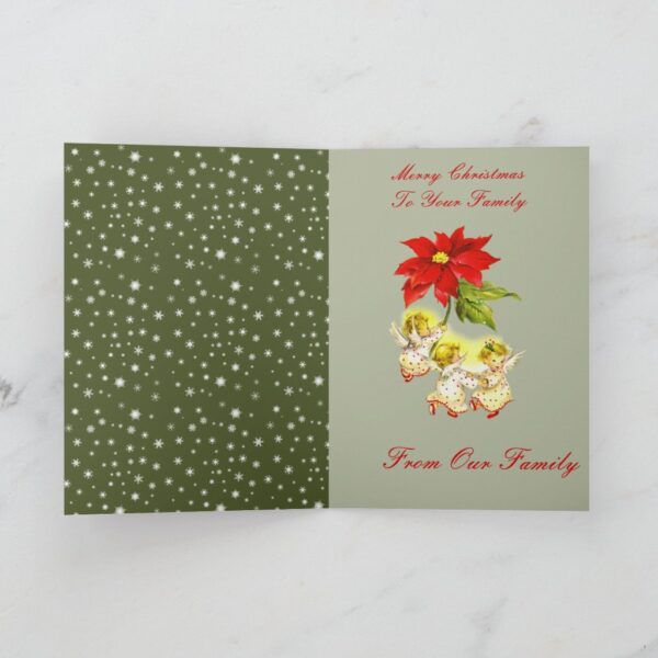 Dancing Baby Angels Greeting Card