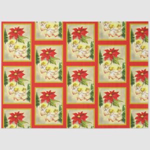 Dancing Baby Angels Tissue Paper