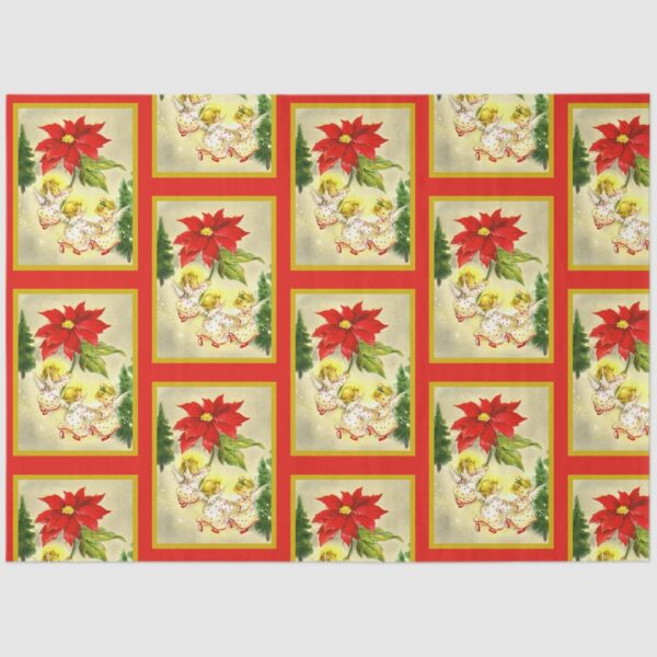 Dancing Baby Angels Tissue Paper