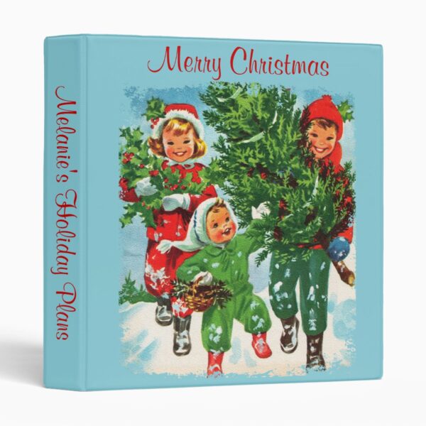 Getting the Christmas Tree 3 Ring Holiday Binder