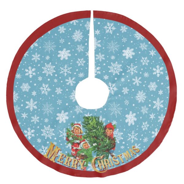 Getting The Christmas Tree Brushed Polyester Tree Skirt