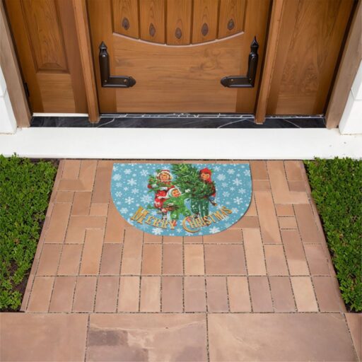Getting The Christmas Tree Doormat