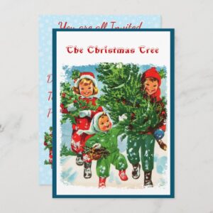 Getting The Christmas Tree Invitation