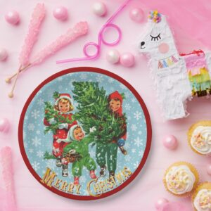 Getting The Christmas Tree Paper Plates. Set of 8.