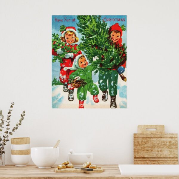 getting_the_christmas_tree_poster-r45da6f914ab24ea885c1c33cd363cc44_awb6j6_1024.jpg Getting The Christmas Tree Poster