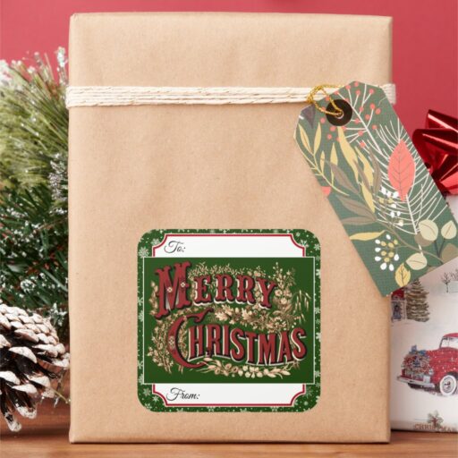 green_vintage_merry_christmas_gift_label_stickers-r816af4fdedf446bfbddd010ad7707f4e_zg2q1n_1024.jpg Green Vintage Merry Christmas Gift Label Stickers. Sheet of 20.