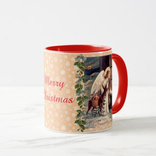 Little Angel with Deer Mug