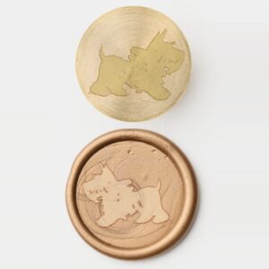 Little Scotty Dog Wax Seal Stamper