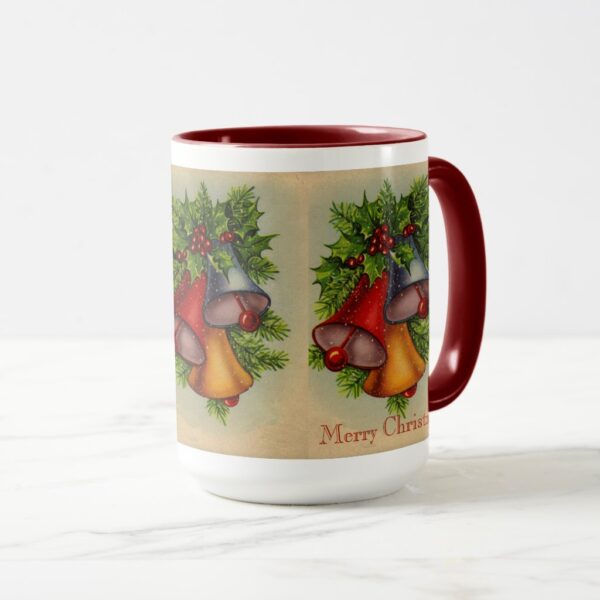 Merry Christmas Bells Mug
