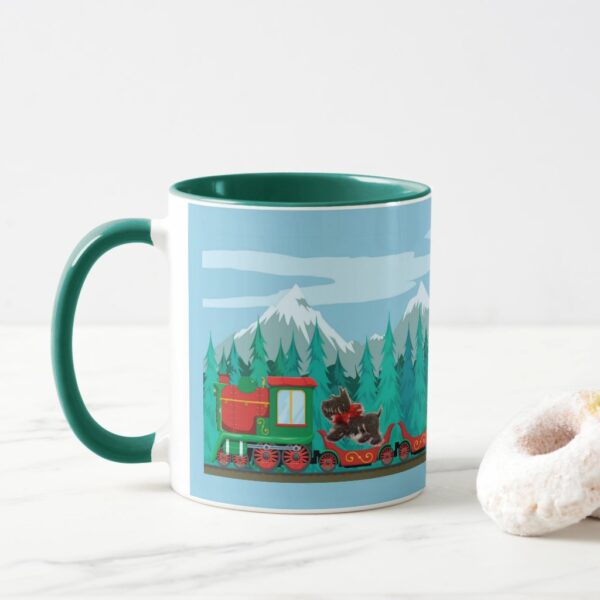 Merry Christmas Train Mug