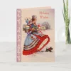 Old Fashioned Christmas Shopping Card