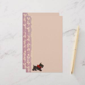 Old Fashioned Christmas Shopping Stationery