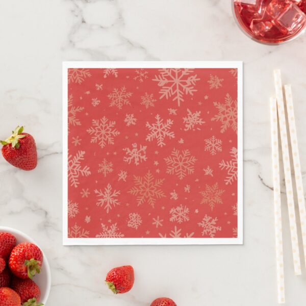 red_and_gold_snowflakes_napkins-ree09bcc545a9483280991ad51d2d6bac_tj9vz_1024.jpg Red and Gold Snowflakes Paper Napkins. Set of 50.