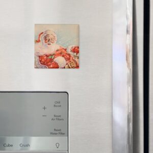 Santas Sleigh Ride Magnet