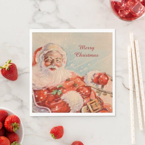 santas_sleigh_ride_napkins-r29cb43bc7f8049159b28280dd3d671f1_tj9vz_1024.jpg Santas Sleigh Ride Paper Napkins. Set of 50.