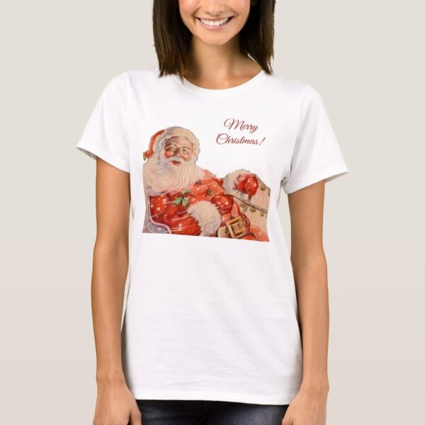 Santas Sleigh Ride Women's T-Shirt