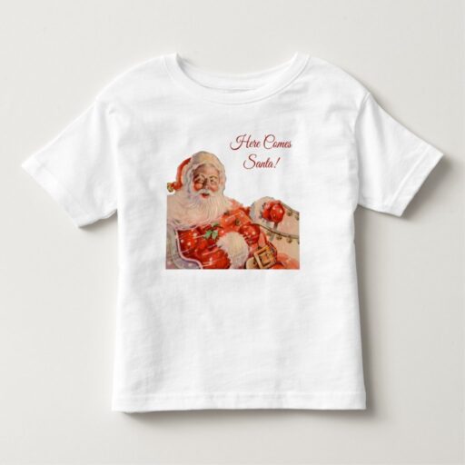 Santas Sleigh Ride Toddler T-shirt