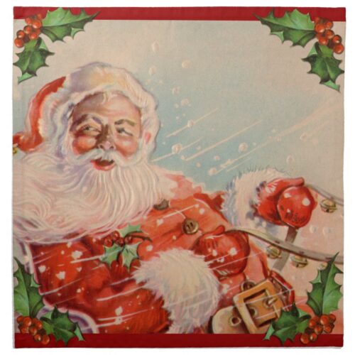 santas_sleigh_ride_vintage_christmas_cloth_napkins-ra59ff92e8e8a412bb1fa3392e61fed15_2cf00_8byvr_1024.jpg Santas Sleigh Ride Vintage Christmas Cloth Napkins