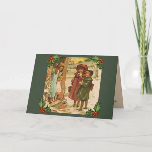 victorian_children_merry_christmas_greeting_card-rd0c3ff462e304fd4b2d7a543f6ac449f_urxnv_1024 Christmas Children Card