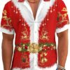 Hawaiian Christmas Santa Shirt