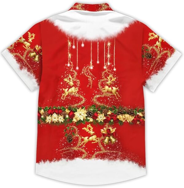 Hawaiian Santa Shirt - back