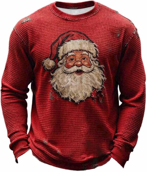 SantaSweater Red Santa Claus Sweatshirt