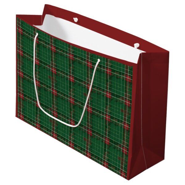 christmas_green_plaid_large_gift_bag-r77600fa1e71b492497deac44b3715c1d_zk3yf_1024.jpg Christmas Green Plaid Large Gift Bag