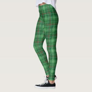 Christmas Plaid 2 Leggings