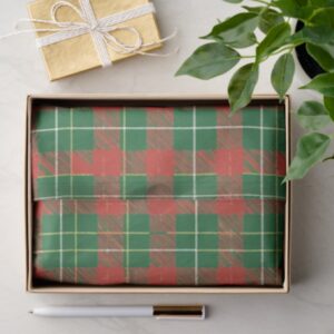 Christmas Plaid 4 Tissue Paper