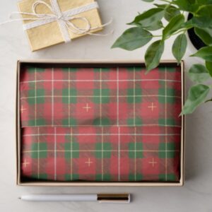 Christmas Plaid 6 Tissue Paper