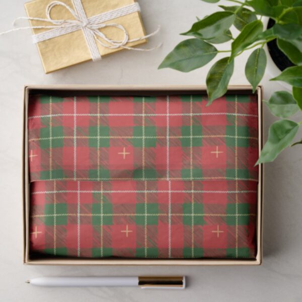 Christmas Plaid 6 Tissue Paper