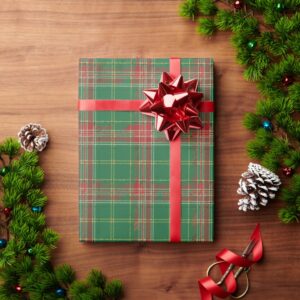 Christmas Plaid 7 Wrapping Paper
