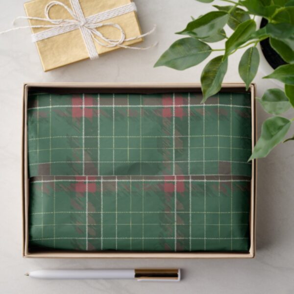 Christmas Plaid 8 Tissue Paper