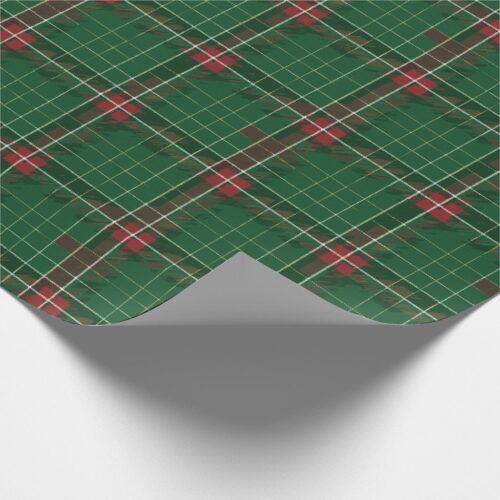 Christmas Plaid 8 Wrapping Paper