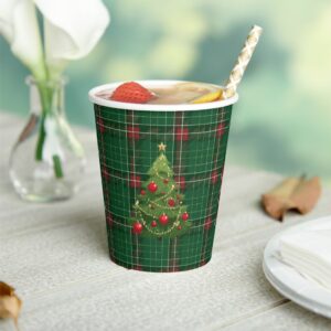 christmas_plaid_green_red_paper_cups-r4c3e326d9e0a483a99e848da6e2800be_ulbod_1024.jpg Christmas Plaid Green, Red Paper Cups. Set of 8.
