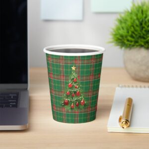 christmas_plaid_green_red_with_gold_paper_cups-r178fa088ee7249a099d705a1a547ab08_ulble_1024.jpg Christmas Plaid Green, Red with Gold Paper Cups. Set of 8.