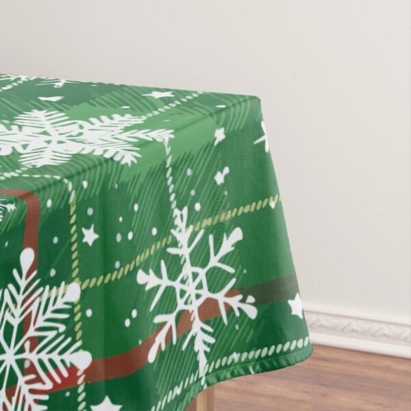 christmas_plaid_green_with_white_snowflakes_tablecloth-rbacd5ce2d0f74c6b949f6b02ac0cb3f4_zprnd_1024.jpg Christmas Plaid Green with White Snowflakes Tablecloth