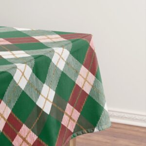 Christmas Plaid Tablecloth