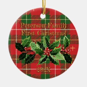 red_green_plaid_n_holly_family_first_christmas_ceramic_ornament-r706e24b11b144fd1a8506b87bf6597f7_x7s2y_8byvr_1024.jpg Red Green Plaid n Holly | Family First Christmas Ceramic Ornament