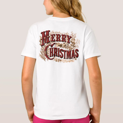 RusticMerryChristmasWomansShirt Rustic Merry Christmas Woman's Shirt