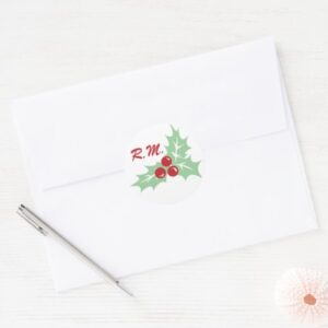 holly_leaves_and_berries_monogram_holiday_sticker-ra3f6b65b95734c86bafee43166bbc132_zg2qoy_500.jpg Holly Leaves and Berries Monogram Holiday Sticker