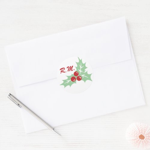holly_leaves_and_berries_monogram_holiday_sticker-ra3f6b65b95734c86bafee43166bbc132_zg2qoy_500.jpg Holly Leaves and Berries Monogram Holiday Sticker